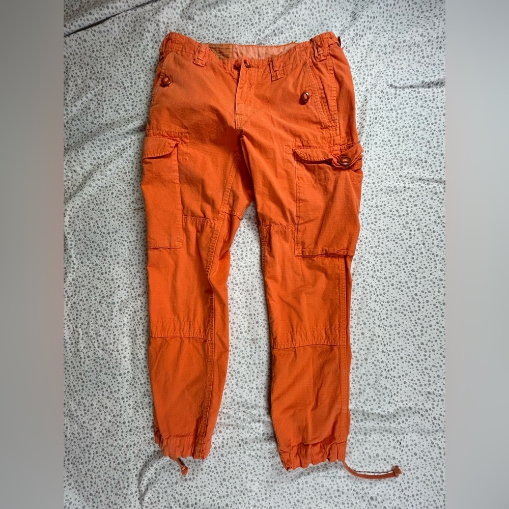 Vintage Polo by Ralph Lauren Men's Cargo Pants, combat GS Straight fit